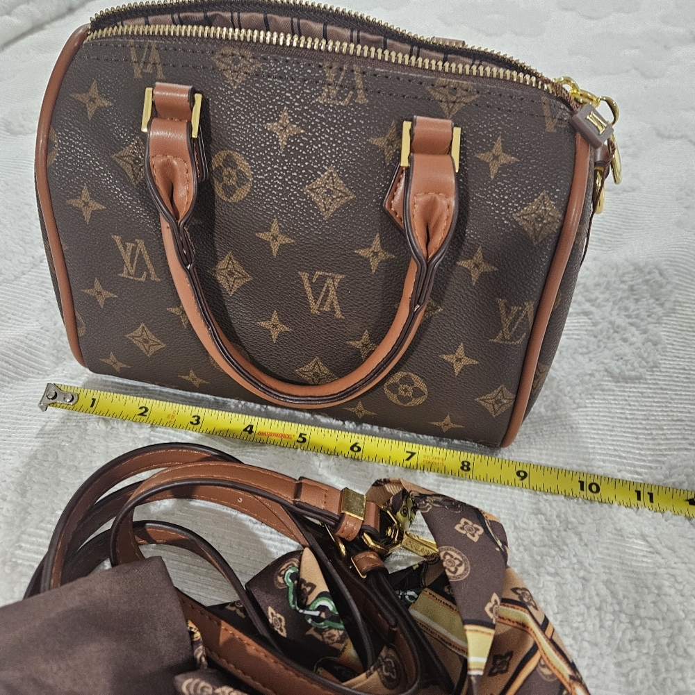 Brown Monogram Handbag